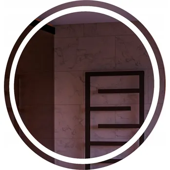 Zrcadlo LUSTRO OKRĄGŁE LED FI 50cm KOUPELNOVÉ ZRCADLO S LED PODSVÍCENÍM