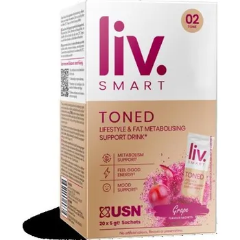 Nápoj pro sportovce USN LivSMART Toned 20x5g Směs bobulí