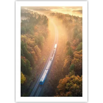 Obraz Plakát bez rámu do obýváku, ložnice 50x70 - moderní, módní obraz s motivem dopravy