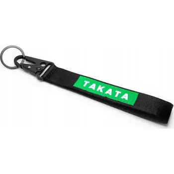 Šňůrka na klíče TAKATA černá přívěsek na klíče
