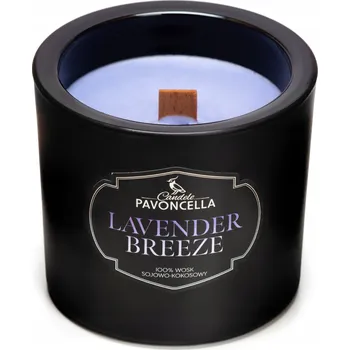 Svíčka Sójová vonná svíčka LAVENDER BREEZE Pavoncella