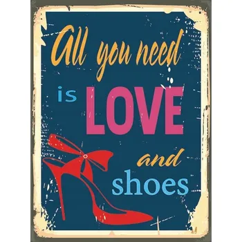 Obraz Cedule Love and shoes