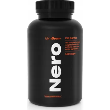 Spalovač tuku SPALOVAČ TUKU NERO FAT BURNER L-KARNITIN KOFEIN - GymBeam 120 kapslí