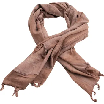 Šátek PETREQ Šátek bavlněný palestina tmavě hnědá Coyote Brown (shemagh, arafat) Petreq®