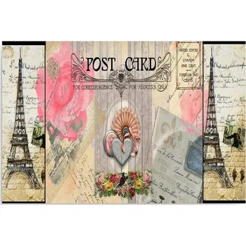 Obraz Obraz na plátně 50x40 Paříž pohlednice paris