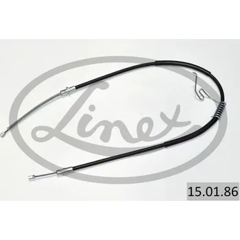 Lanko parkovací brzdy Tažné lanko, parkovací brzda LINEX 15.01.86