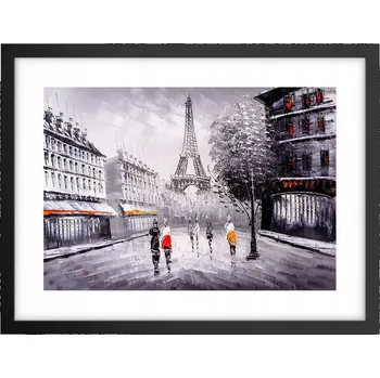 Obraz Obraz plakát v černém rámu do obýváku 40x30 foto města, plakáty na zeď