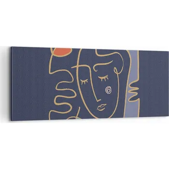 Obraz Foto obraz na plátně canvas 100x40 portrét obývací pokoj ložnice na zeď velký