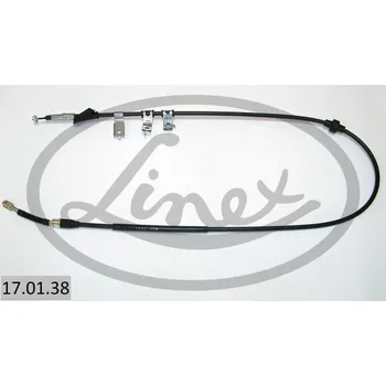 Lanko parkovací brzdy Tažné lanko, parkovací brzda LINEX 17.01.38