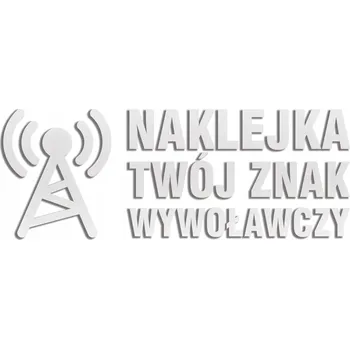 Samolepicí dekorace na vozidlo Reflexní nálepka - ZNAK WYWOŁAWCZY - Váš vlastní vzor