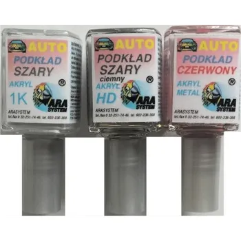 AUTO LAK ZÁPRAVKA NA ŠKRÁBANCE ZÁKLADNÍ NÁTĚR ČERVENÁ 10 ML ARASYSTEM