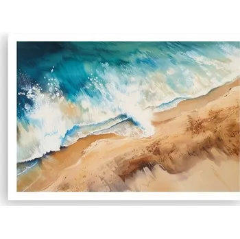 Obraz Plakát na zeď bez rámu 100x70 břeh moře obraz plakáty obývací pokoj ložnice