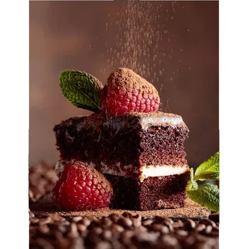 Obraz Obraz plakát na zeď bez rámu 40x50 dort plakáty do obývacího pokoje ložnice