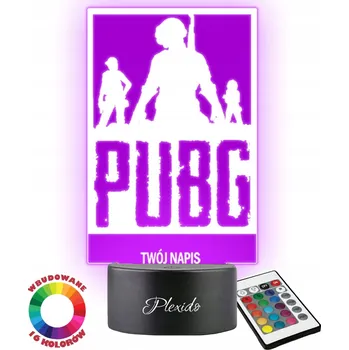 Lampička Plexido vícebarevná Noční lampa