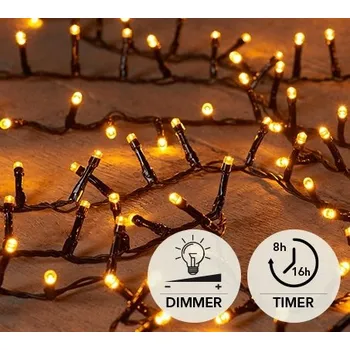 Vánoční dekorace Vánoční osvětlení na stromeček Coen Bakker Deco pro vnitřní použití, 8 m, 201 - 300 světýlek