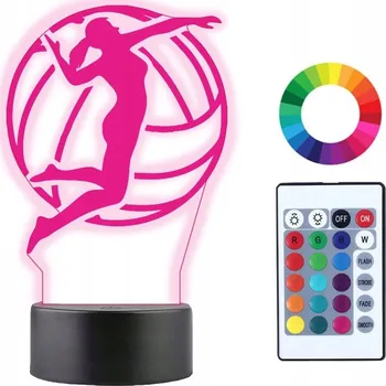 Lampička Plexido vícebarevná Noční lampa