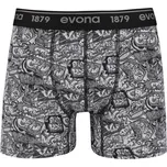 Pánské boxerky Evona ORLANDO Barva: Bílá/černá (231), Velikost: L