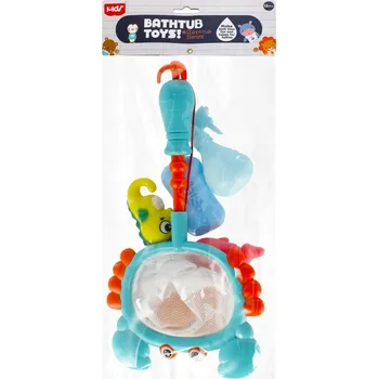 Hračka pro nejmenší Hračka Do Vany Krab 21x40x6 Mc Síťka Pbh 48/96