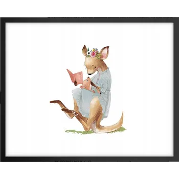 Obraz Foto obraz plakát na zeď v černém rámu 50x40 pro děti do obýváku