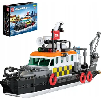 ostatní stavebnice Stavebnice Mould King 10081 Britský záchranný Loď, sada CREATIVE, lodě