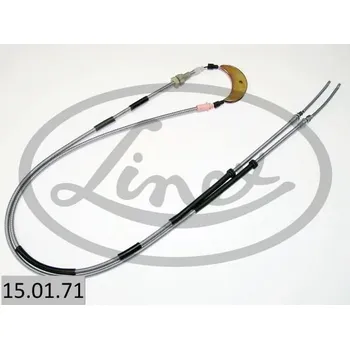 Lanko parkovací brzdy Tažné lanko, parkovací brzda LINEX 15.01.71