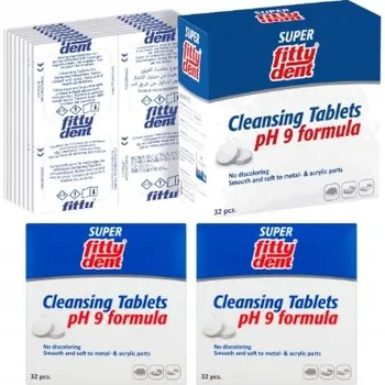 Péče o zubní náhradu 3x Čisticí tablety na zubní protézy Fittydent