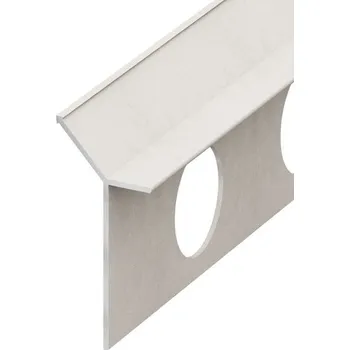 ukončovací lišta Ochranný profil pro kamenický roh "Y" Eviso stone sand mat, hliník komaxit, délka 270 cm, výška hrany 10 mm, AYSA0410