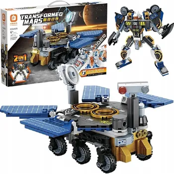 ostatní stavebnice STAVEBNICE KOSMICKÁ LOĎ KOSMICKÝ MĚSÍČNÍ ROVER MARS TRANSFORMERS MARS