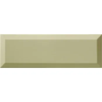 Obklad Obklad Ribesalbes Chic Colors olive bisel 10x30 cm lesk CHICC1665