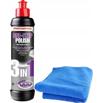 LEŠTICÍ PASTA NA LAK AUTA MENZERNA 3v1 + MIKROVLÁKNO