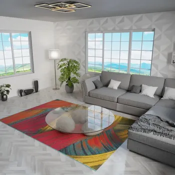 Koberec JUTEX Kusový koberec LISTON 11018 140 BARVA: Vícebarevný, ROZMĚR: 80x150 cm