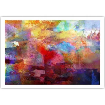 Obraz Plakát na zeď bez rámu 100x70 abstrakce obraz plakáty obývací pokoj ložnice