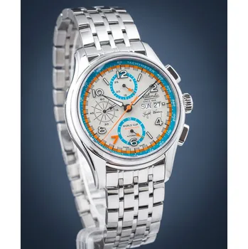 Hodinky Hodinky Atlantic Worldmaster Prestige Valjoux Chronograph Krzysztof Hołowczyc SET Limited Edition 55858.41.29LE