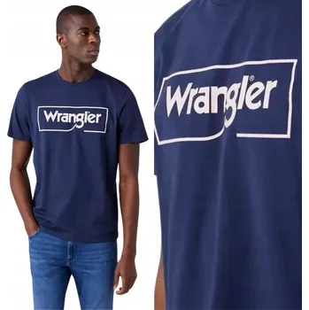 Pánské tričko WRANGLER FRAME LOGO TEE PÁNSKÉ TRIČKO TRIČKO S