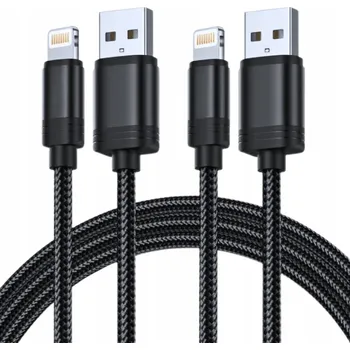 Datový kabel Kabel ADVISOR-GSM USB - Apple Lightning 1,2 m šedý