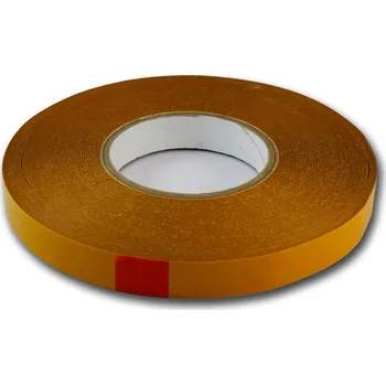 Lepicí páska Hnědá oboustranná lepicí páska na bannery 19mm/50m