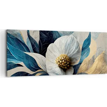 Obraz Foto obraz na plátně canvas 100x40 květina obývák ložnice na zeď velký