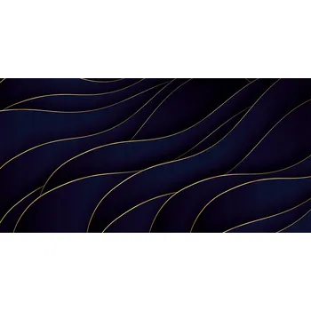 Obraz Ochranná podložka na stůl - elegantní modré vlny