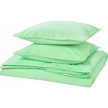 Povlečení IKEA ANGSLILJA Sada povlečení světle zelená 200x200 50x60 cm 100% bavlna