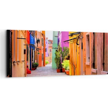 Obraz Foto obraz na plátně canvas 100x40 město obývací pokoj ložnice na zeď velký