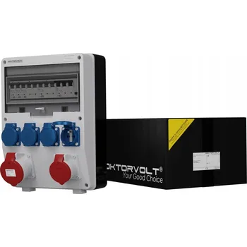 Rozvaděč Staveništní rozvaděč TD-S/FI 32A 16A 4x230V zásuvky Mennekes Doktorvolt