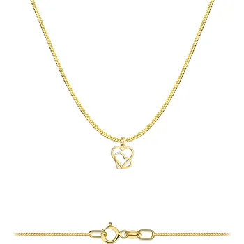 Hodinky Řetěz Bonore - Zlato 585 + Přívěšek - Zlato 585 - Kubický Zirkon 146254