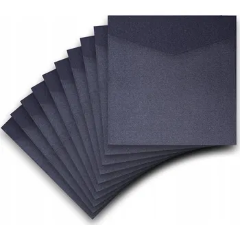 Obálka Ozdobné obálky Bytecraft 165x165 mm černé, 10 kusů