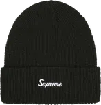 Supreme Loose Gauge Beanie / black Barva: Černá, Velikost: OS