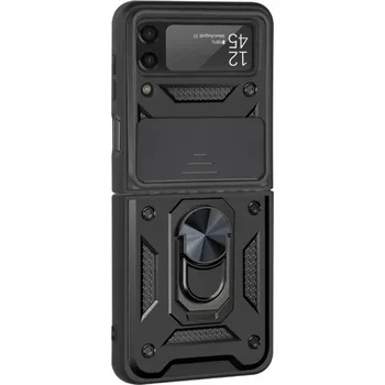 Pouzdro na mobilní telefon Zadní Kryt Spacecase pro Samsung Galaxy Z Flip3 černý