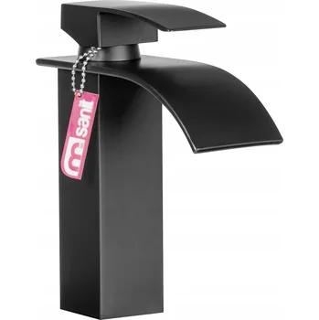 Vodovodní baterie Umyvadlová baterie stojánková Msanit Kaskada černá