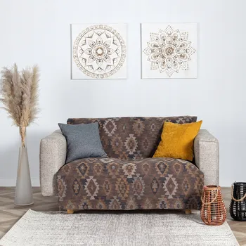 Prostěradlo Deka Dekoria akryl 127 cm x 200 cm vícebarevná