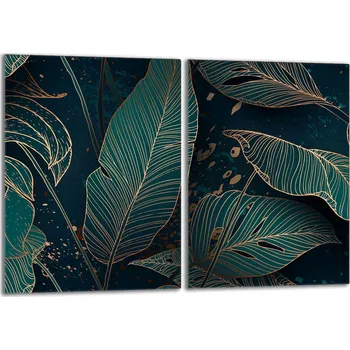 Obraz Krájecí deska TMK ArtDeko sklo 2 ks