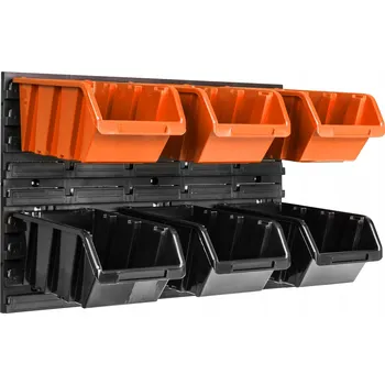 Obraz Nástrojová deska 58x39 Cm stěna garáž 6 záchodů