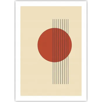 Obraz Plakát bez rámu do obýváku ložnice 50x70 abstrakce moderní módní obraz